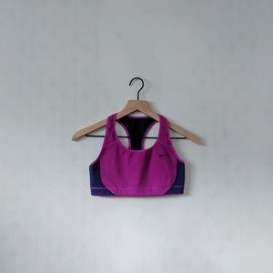 NWOT Nike S Two Tone Purple Sports Bra